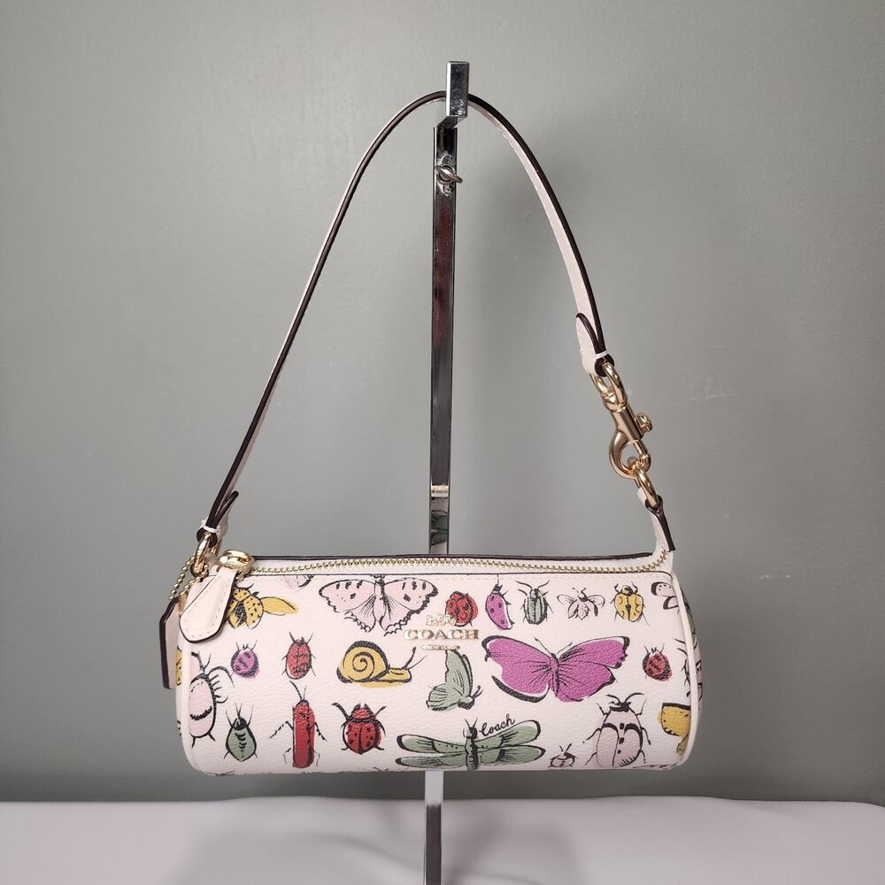 NWT COACH CR831 Nolita Barrel Bag With Creature Print